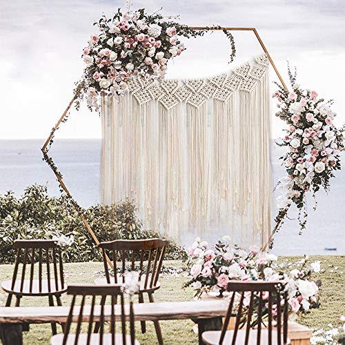 2pcs Macrame Chair Hanging Macrame Wedding Decorations