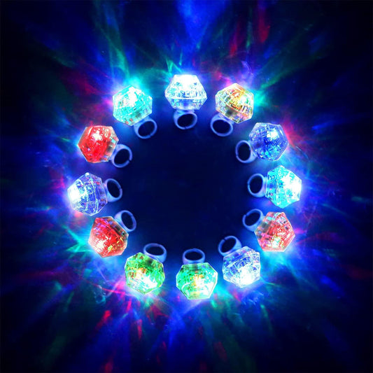 78pcs LED Light up Toy Party Favors Glow in the Dark,party