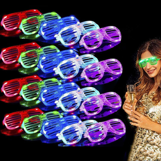  78PCs LED Light Up Toy Party Favors/Supplies Bulk Glow In The  Dark For Adult Kids Birthday Halloween With 50 Finger Light, 12 Jelly Ring,  6 Flashing Glasses, 5 Bracelet, 5 Fiber