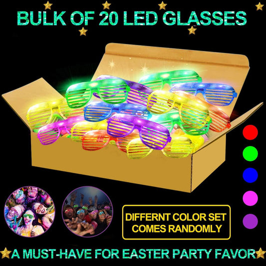 85Pcs LED Light Up Toys Party Favors for Kids/Adults, Glow in the Dark  Party Supplies Include 50 Fin…See more 85Pcs LED Light Up Toys Party Favors  for