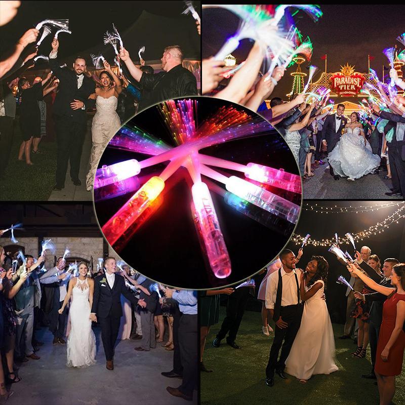 Fiber Optic Wands For Wedding Send-Offs, Send Off Ideas - If you say i do
