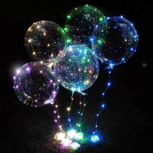 Reusable Led Bobo Balloon Flower Bouquet Party Decorations