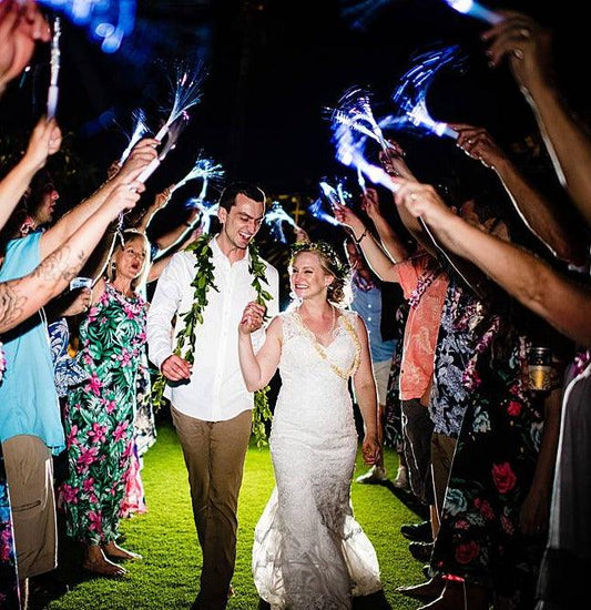 LED Glow Light Up Fiber Optic Stick, Awesome Wedding Exits That Are No – If  you say i do