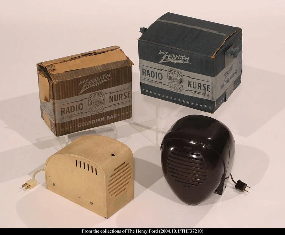 The first baby monitor was the Zenith Radio Nurse in 1937