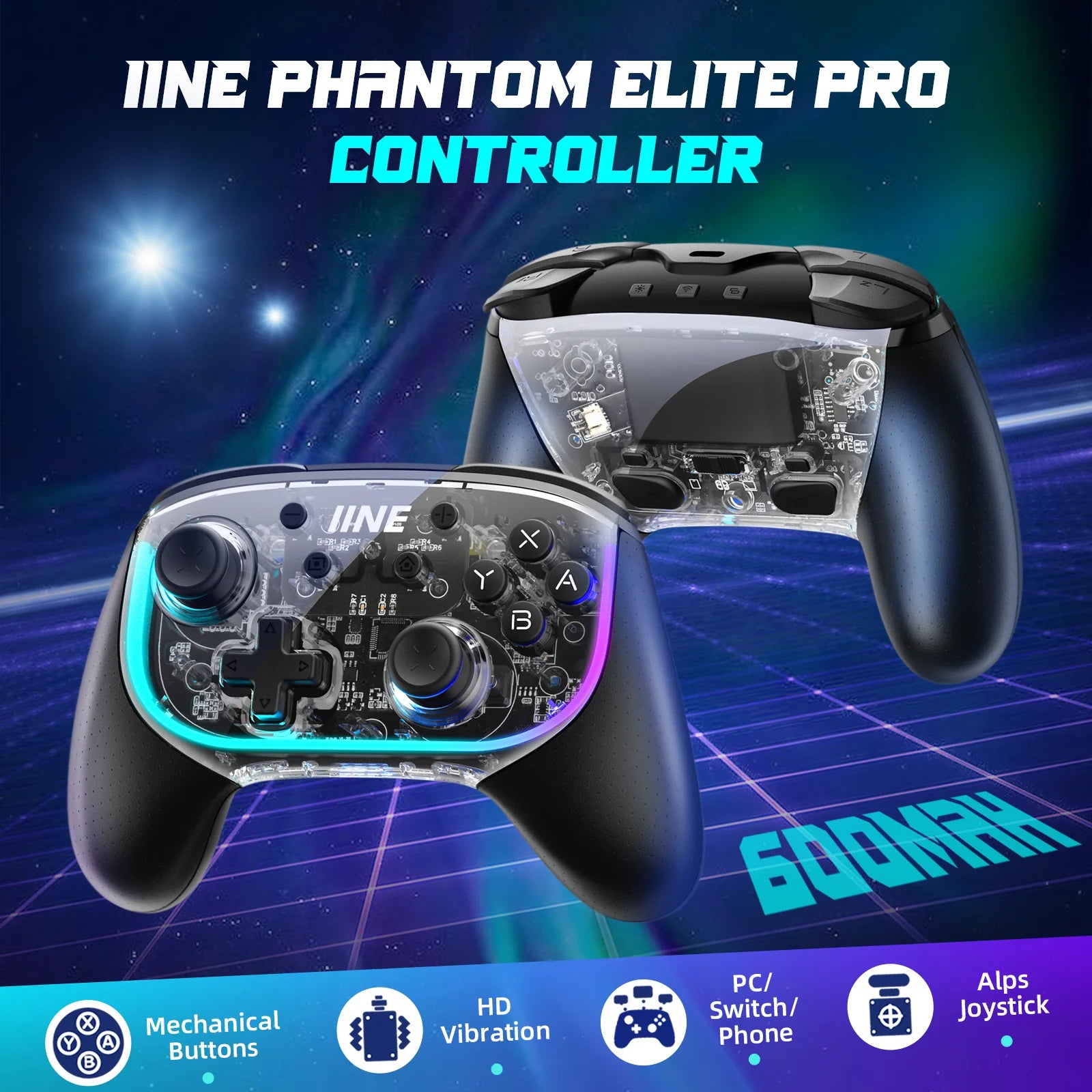 IINE Phantom Elite Pro Controller For Switch Switch OLED L769