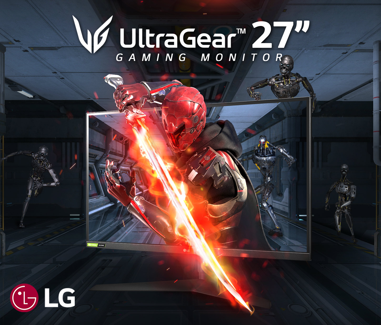 27” UltraGear FHD IPS HDR10 Gaming Monitor - 27GN750-B