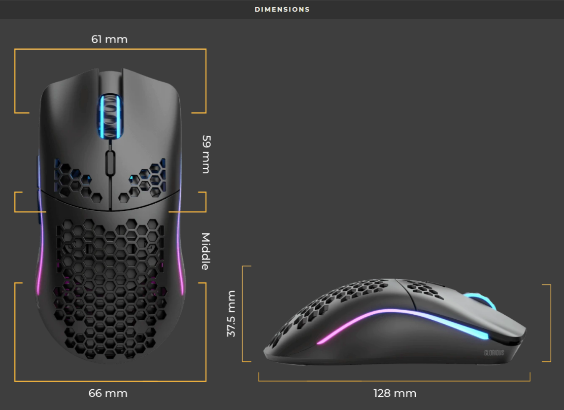 Datablitz Ecommerce Glorious Model O Wireless Gaming Mouse Datablitz