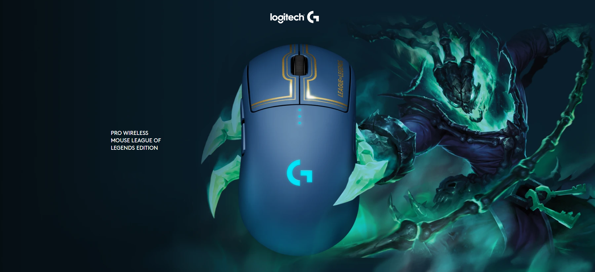 Logitech G Pro Wireless Gaming Mouse - League of Legends Edition