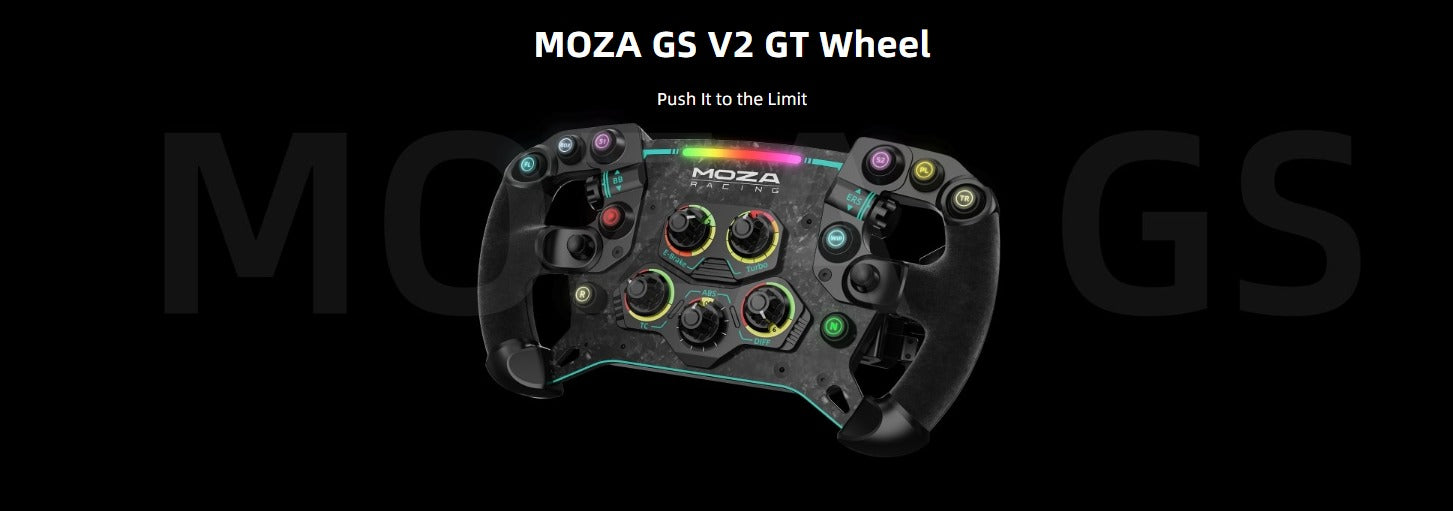 MOZA Racing GS V2 GT-wheel