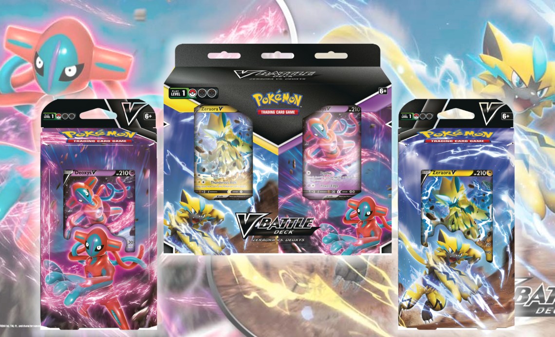 V Battle Deck—Deoxys vs. Zeraora - PokemonCard