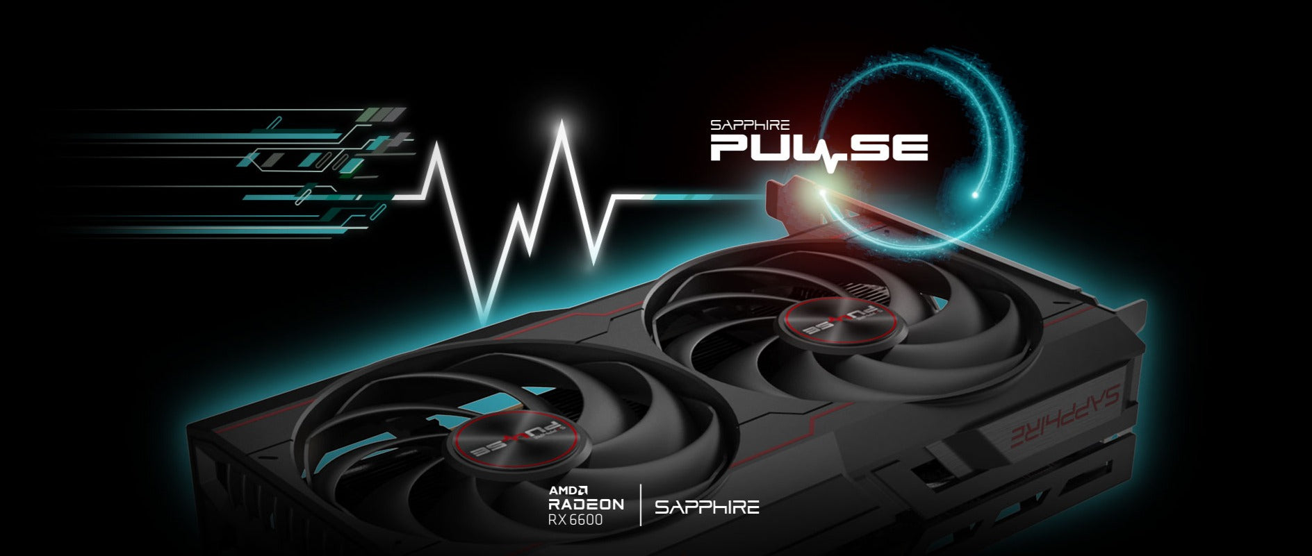 Sapphire Pulse AMD Radeon RX 6600 8GB GPU Graphics Card