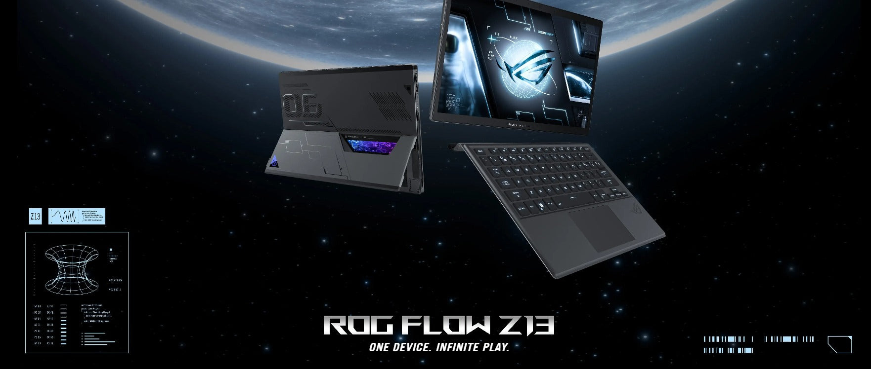 Asus ROG Flow Z13 (2023) GZ301VV-MU008WS Gaming Laptop (Black)