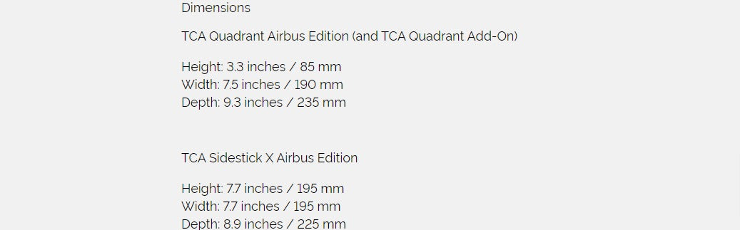 TCA Captain Pack X Airbus Edition 
