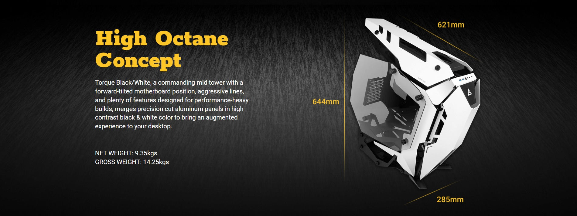 DataBlitz - Antec Torque Aluminum ATX Mid-Tower Gaming Case