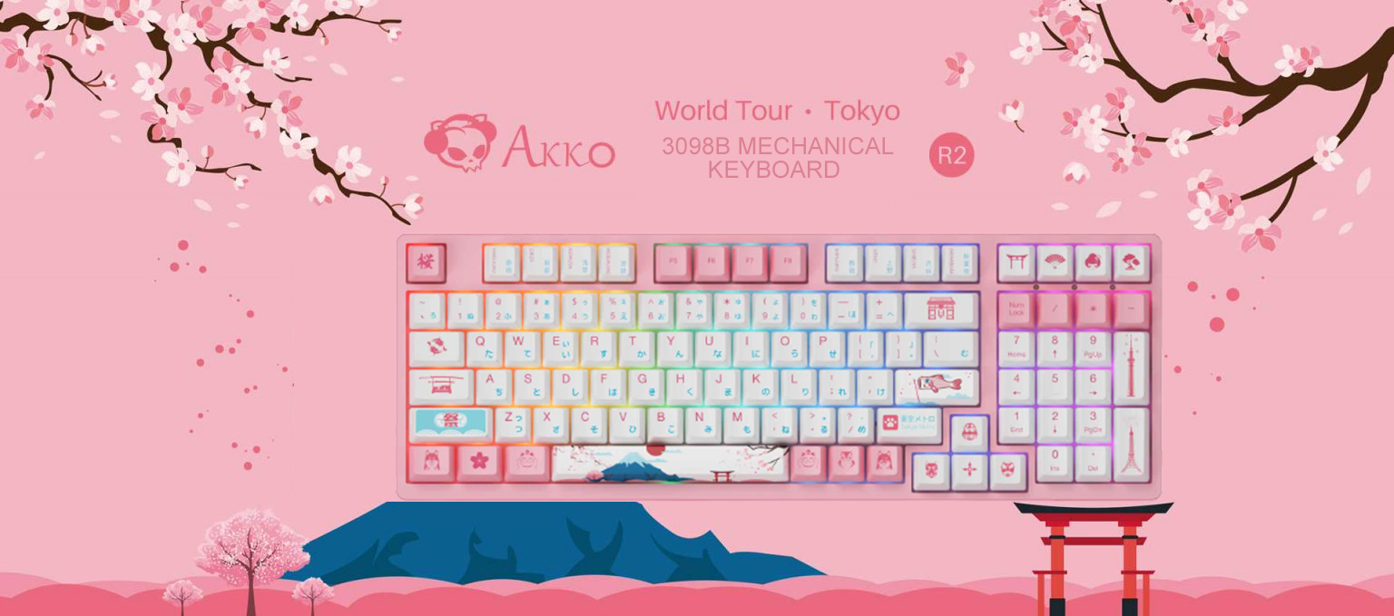 Akko World Tour Tokyo R2 (3068B) review: Swap out the switches on
