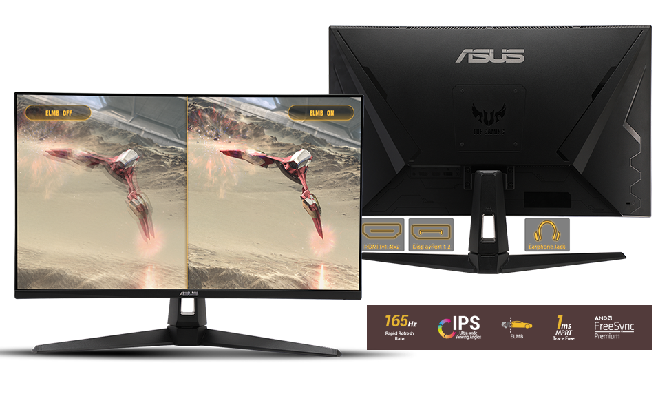 Ecran Asus 27'' VG279Q1A 165Hz