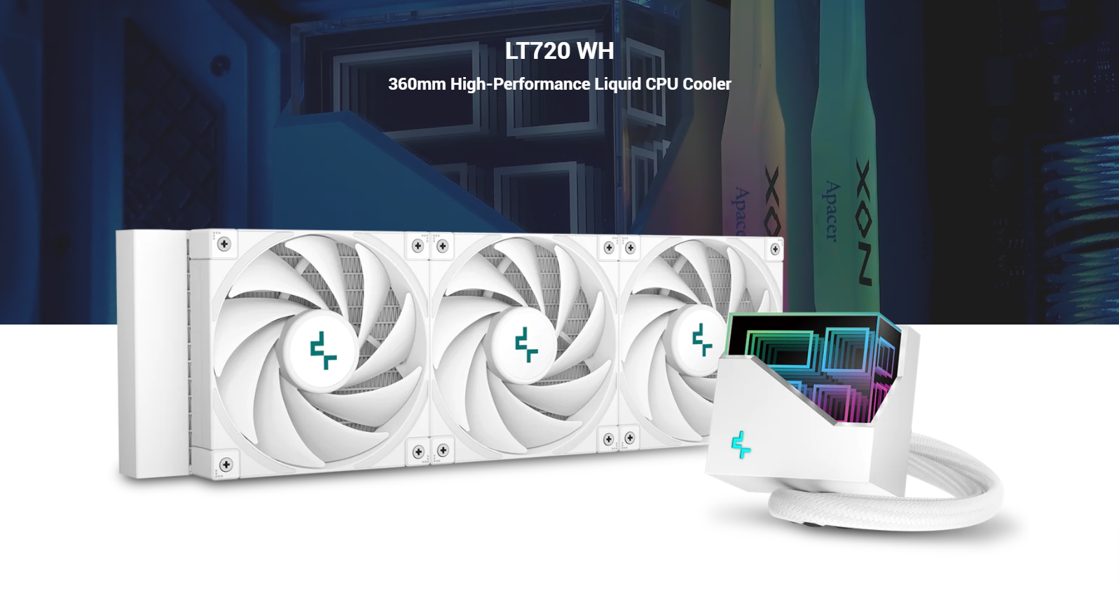  DeepCool LT720 wh R-LT720-WHAMNF-G-1 : Electronics