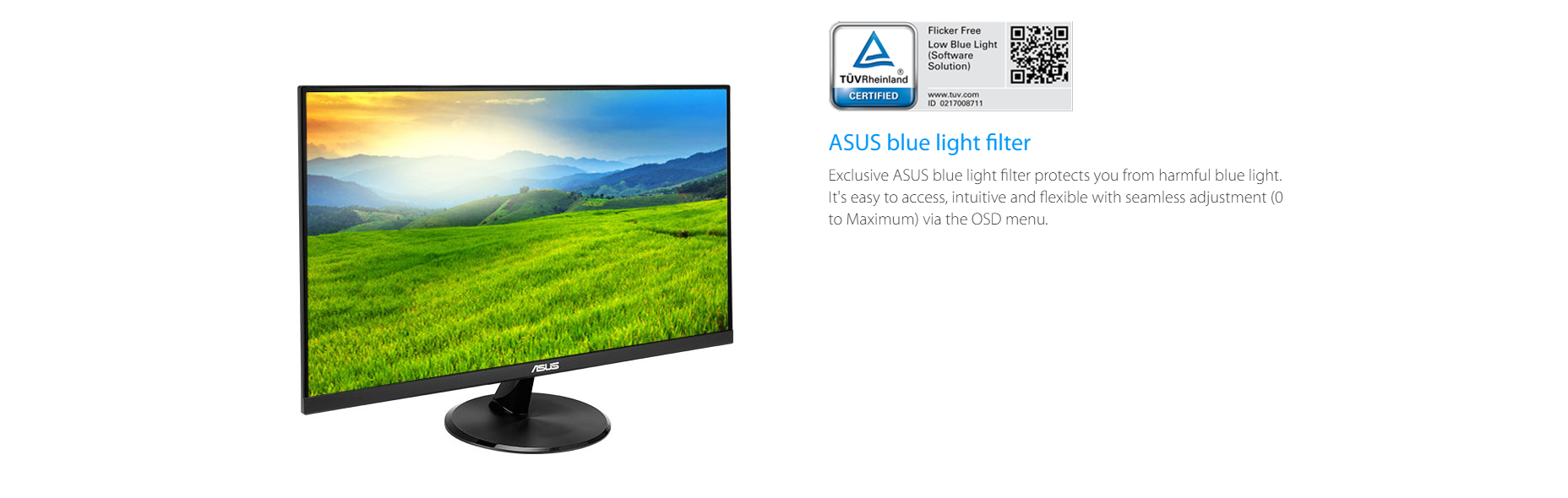 Asus VP289Q 28-INCH 4K UHD IPS Eye Care Monitor