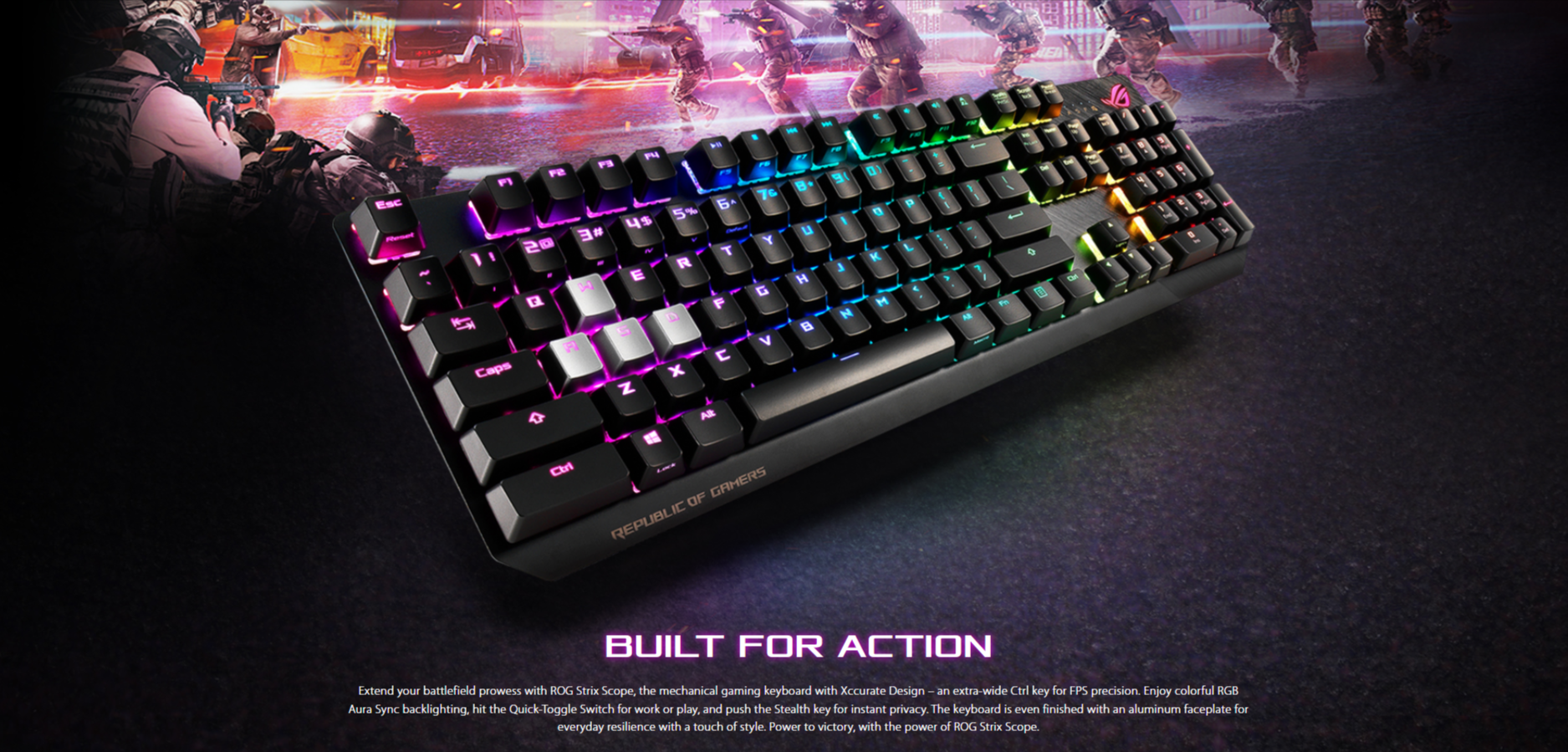 ASUS ROG Strix Scope NX TKL Moonlight White Wired Mechanical RGB Gaming  Keyboard (ROG NX Brown Tactile Switches, Aluminum Frame, Aura Sync  Lighting