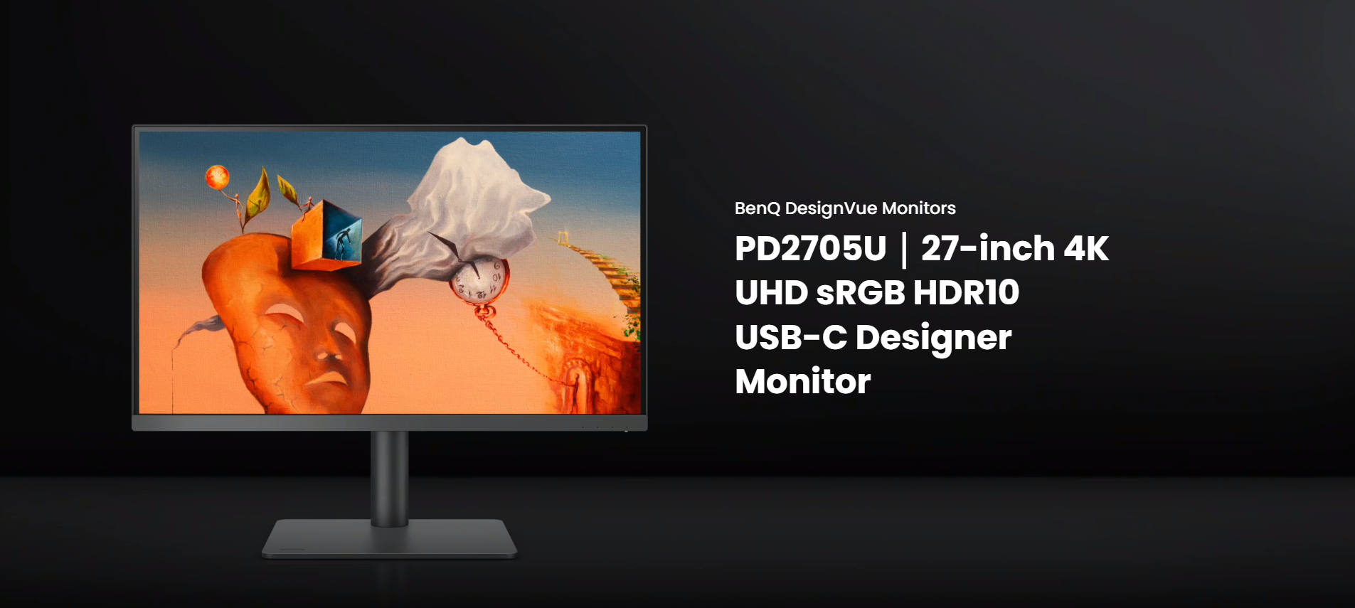 PD2705U｜27-inch 4K UHD sRGB HDR10 Designer Monitor