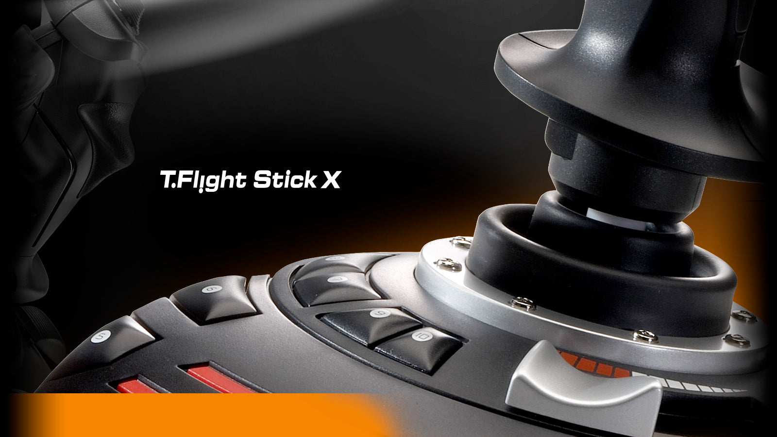 Thrustmaster T.Flight Hotas 4 (PS4/PC) Joystick Flight Simulator in Bl