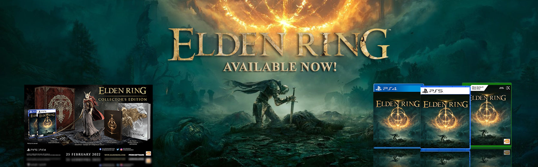 ELDEN RING Physical Full Game [PS4] - LAUNCH EDITION EU