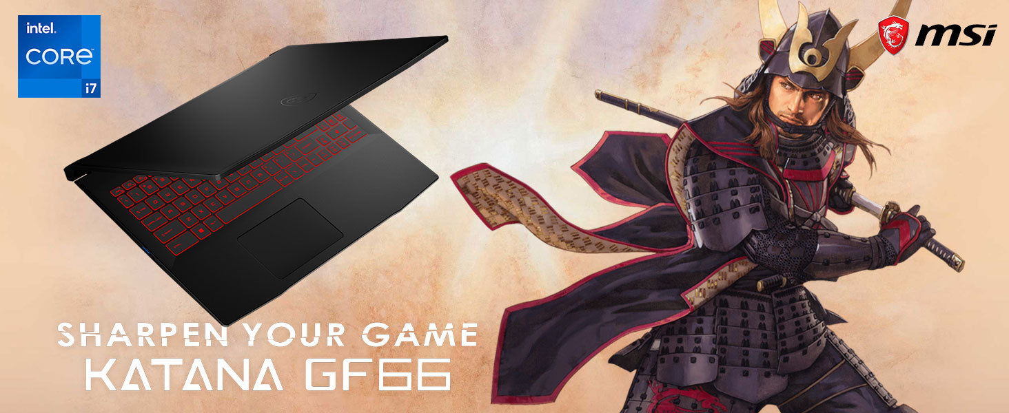 MSI Katana GF66 – Sharpen Your Game
