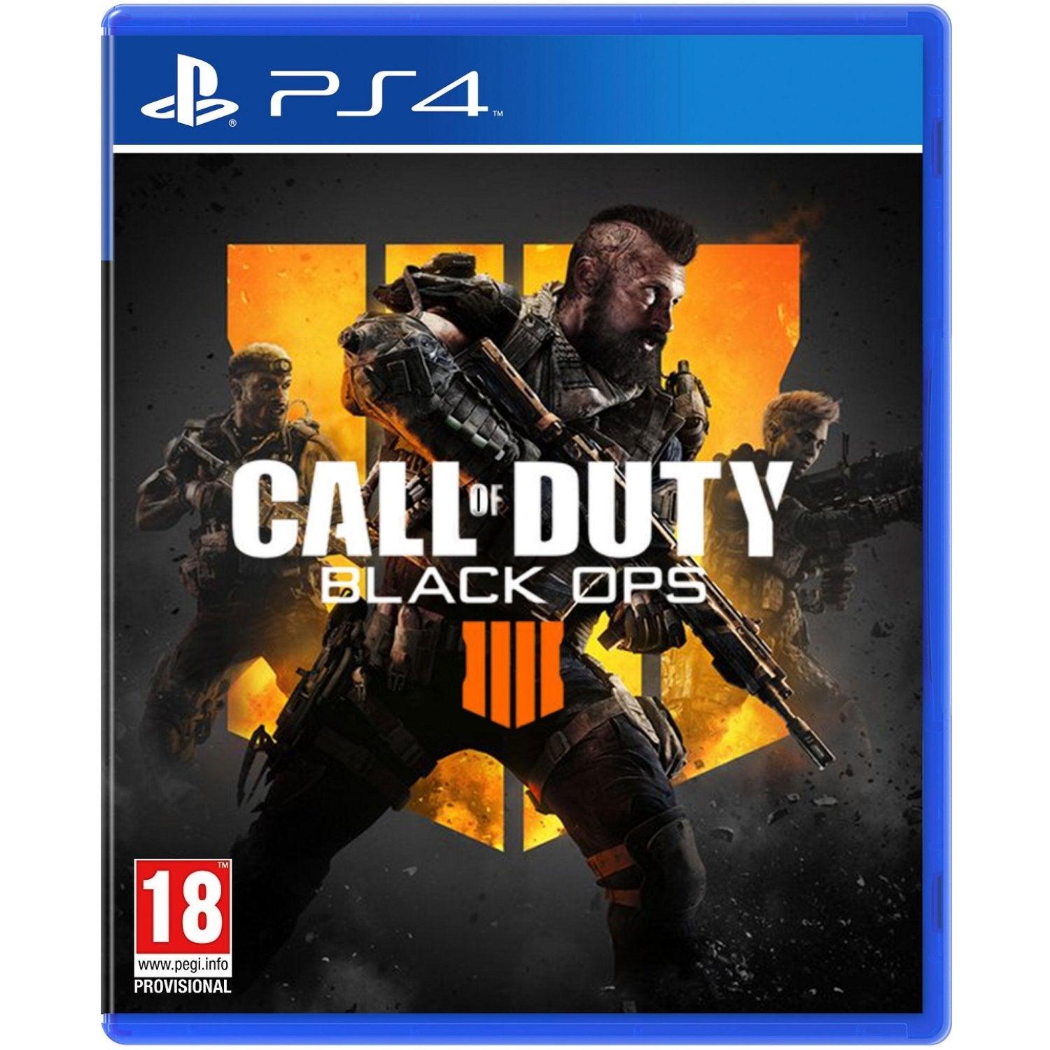 Есть ли сюжет в call of duty black ops 4 на ps4