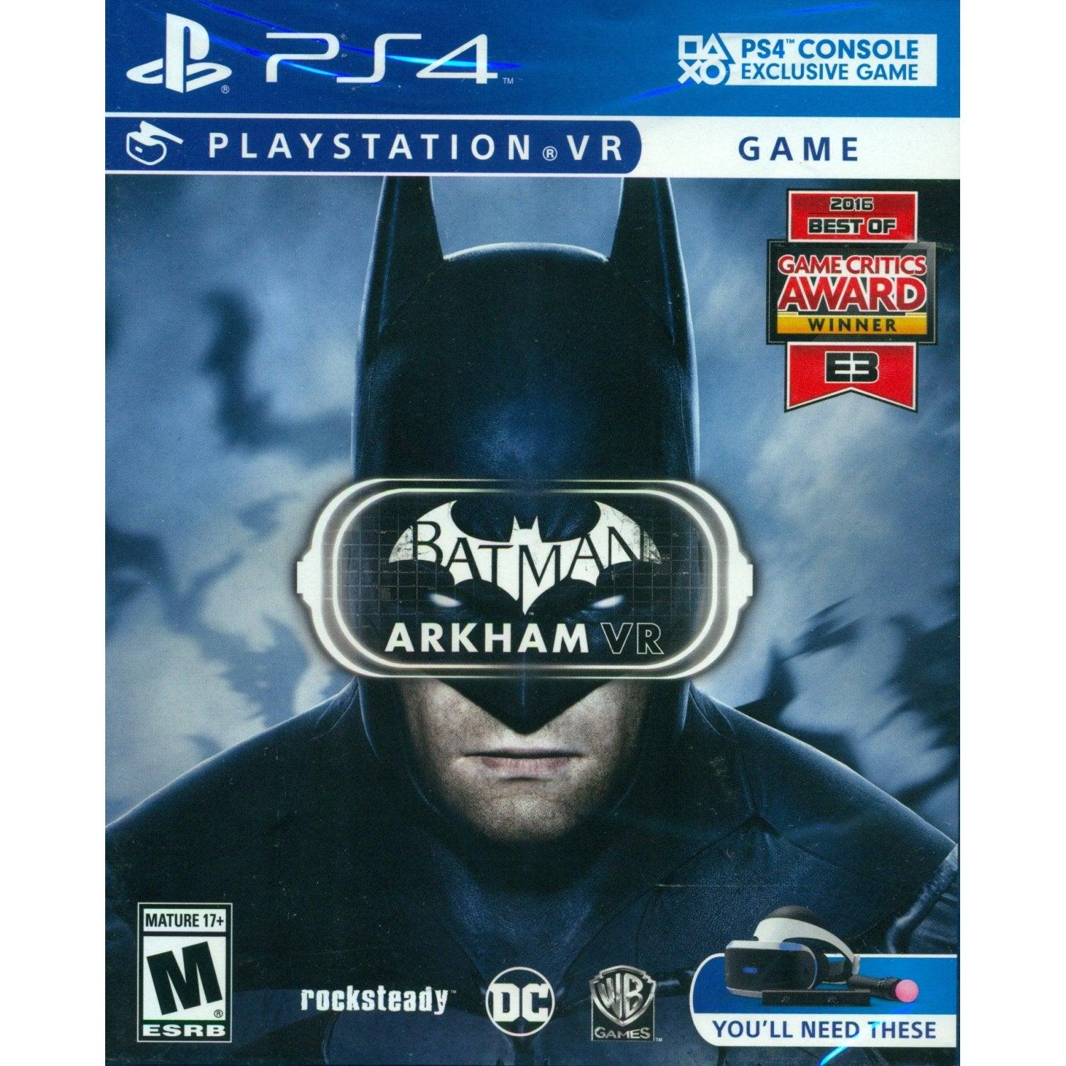 DATABLITZ ECOMMERCE | PS4 BATMAN ARKHAM VR ALL