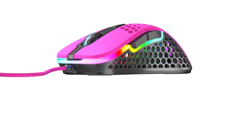 Datablitz Ecommerce Xtrfy M4 Rgb Ultra Light Gaming Mouse Pink Datablitz