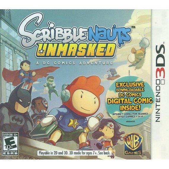 scribblenauts unmasked comic