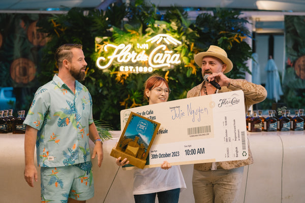 Flor de Cana Sustainable challenge Julie Nguyen announced winner and Champion of the Thailand Regional Edition