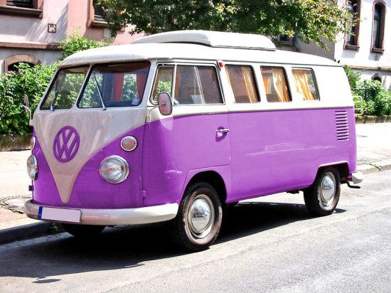 Purple Van Wrap