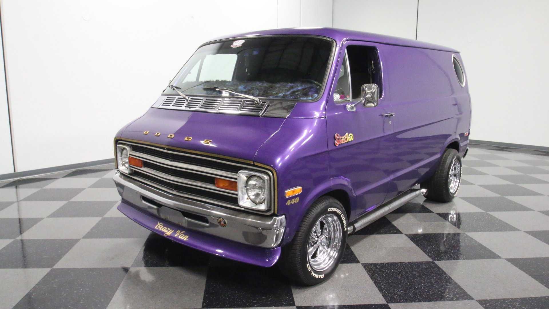 Purple Van Wrap