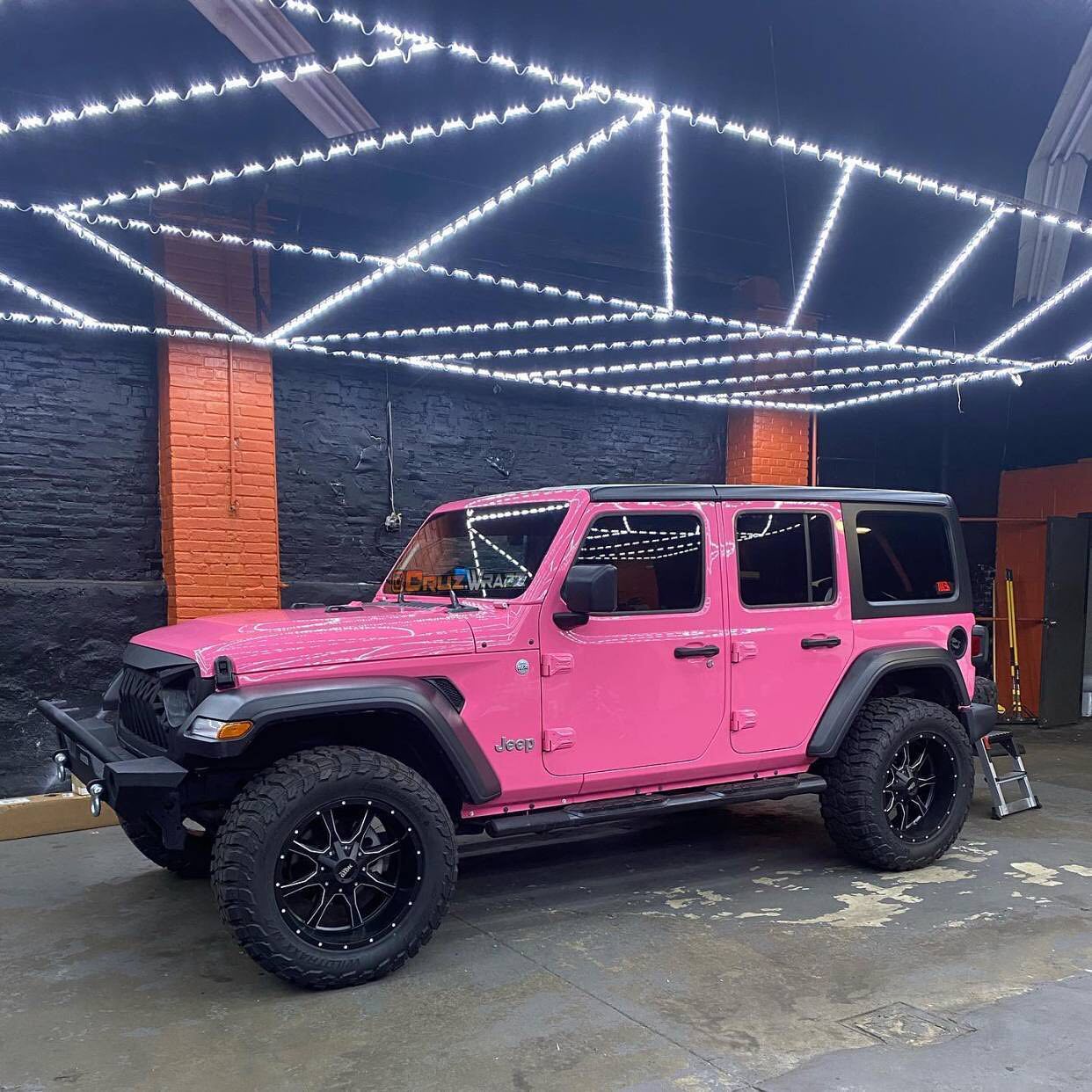 Pink Vinyl Wraps For Truck