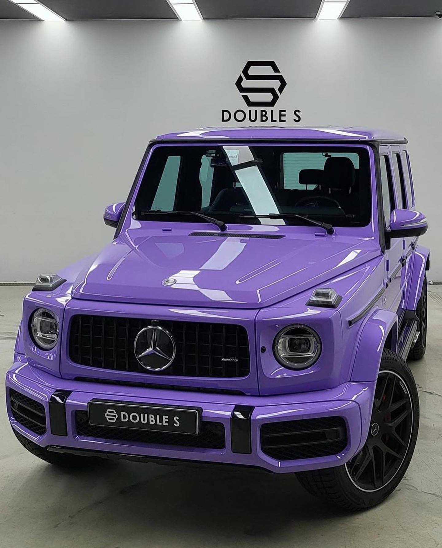 Purple Truck Wrap