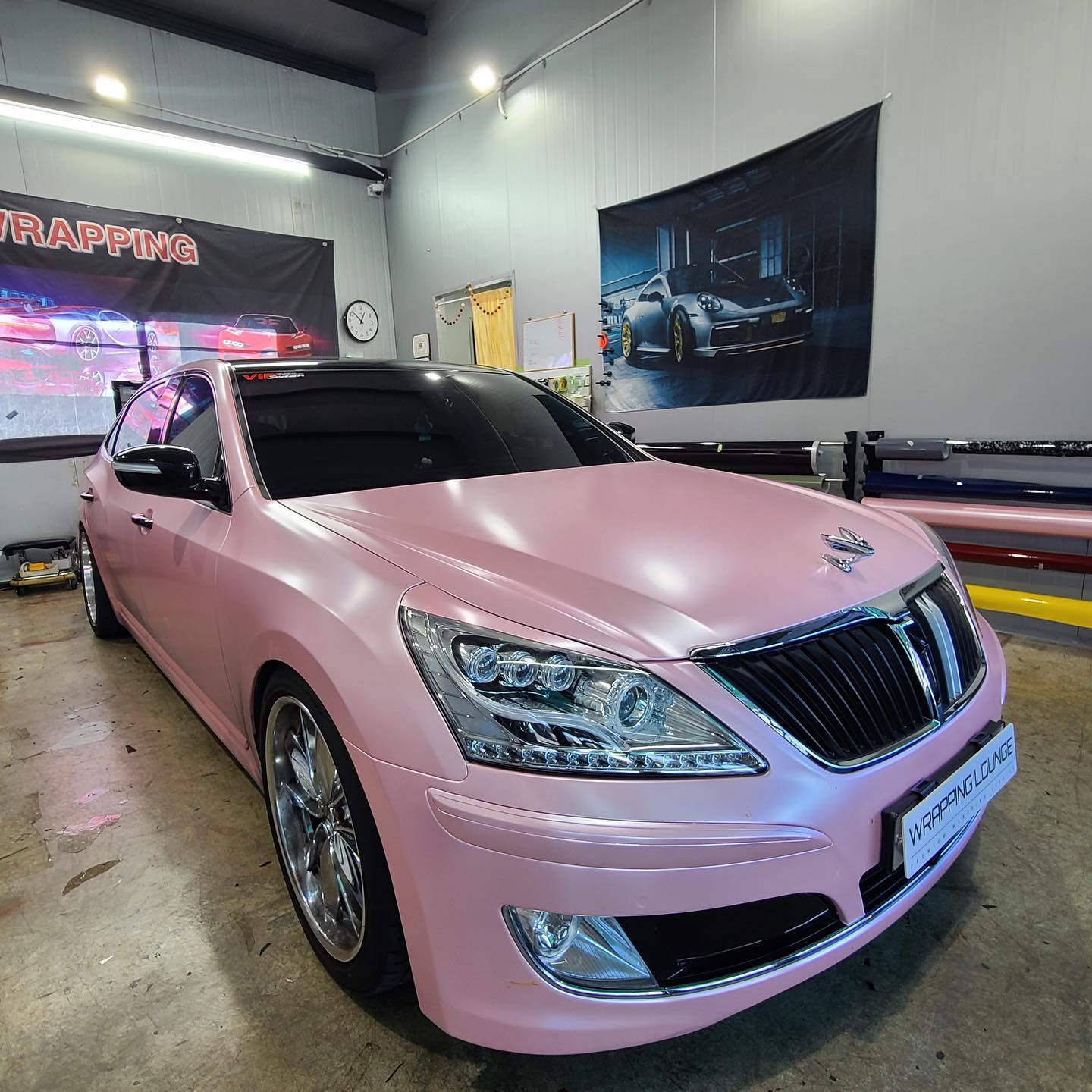 Pink Vinyl Wraps For Cars