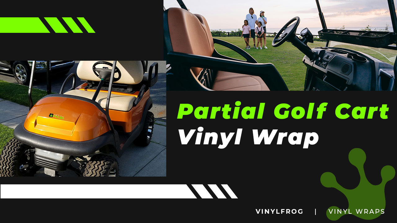 Golf Cart Vinyl Wrap