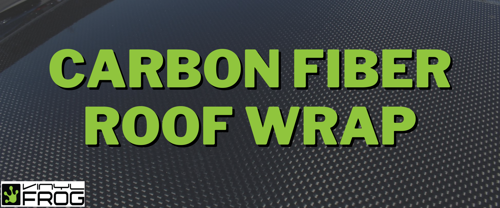 Carbon Fiber Roof Wrap
