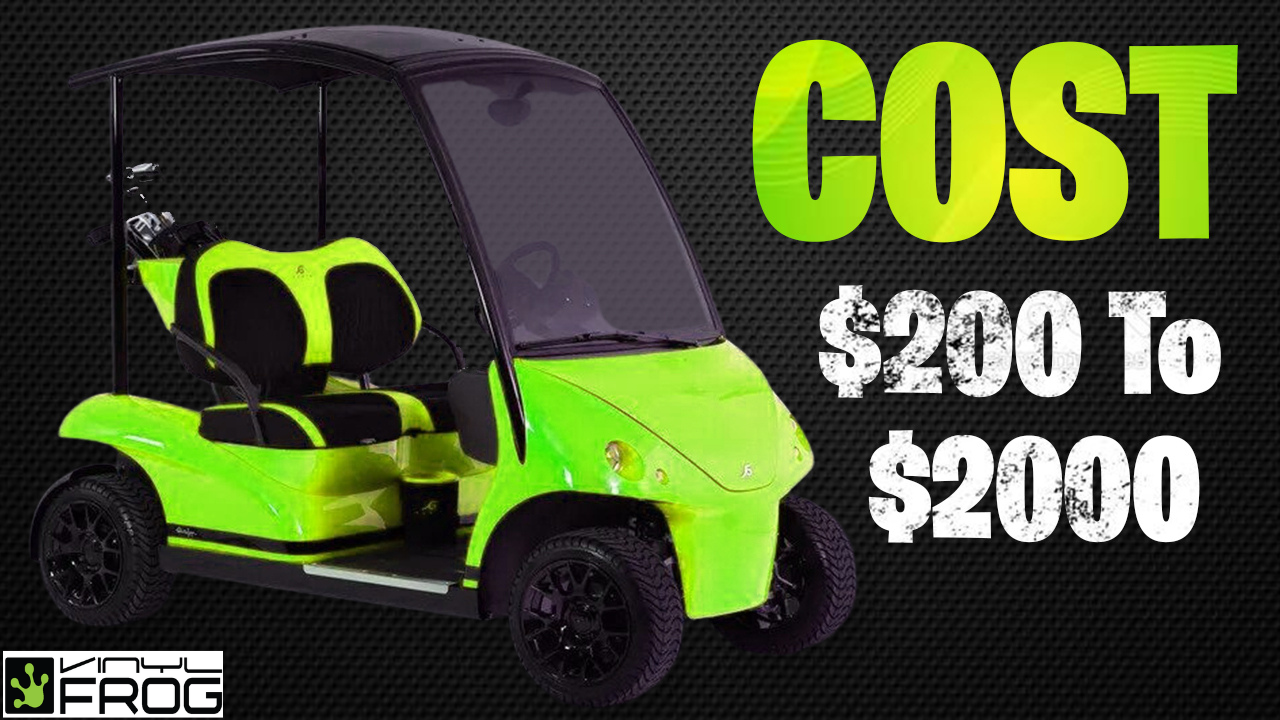 How Much Does It Cost To Wrap A Golf Cart?