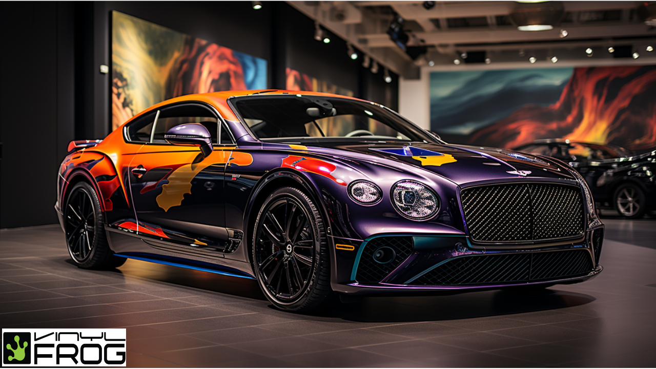 🔥 FULL WRAP 🔥 - Bentley Continental Supersport wrapped for
