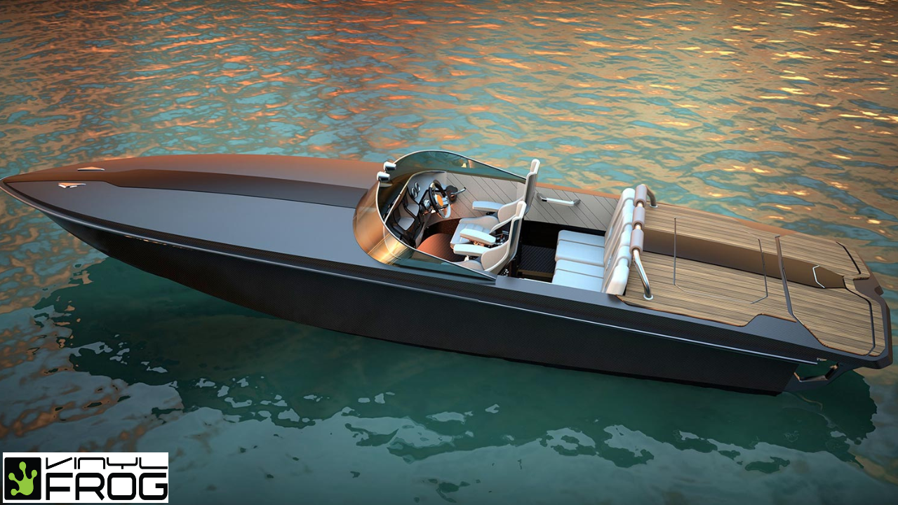 Carbon Fiber Boat Wrap