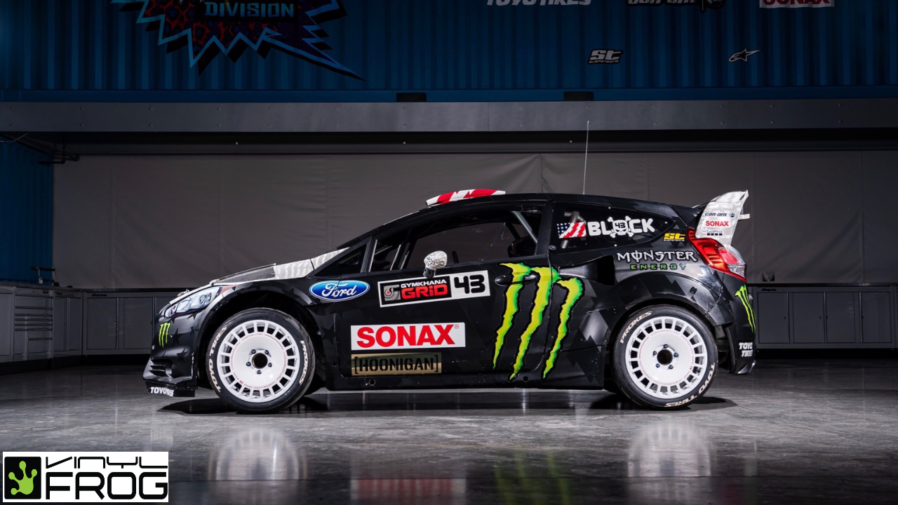 Rally Car Wrap