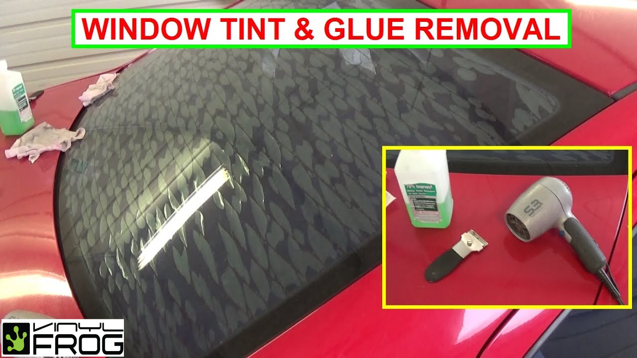 3 Best Ways to Remove Window Tint and Glue 