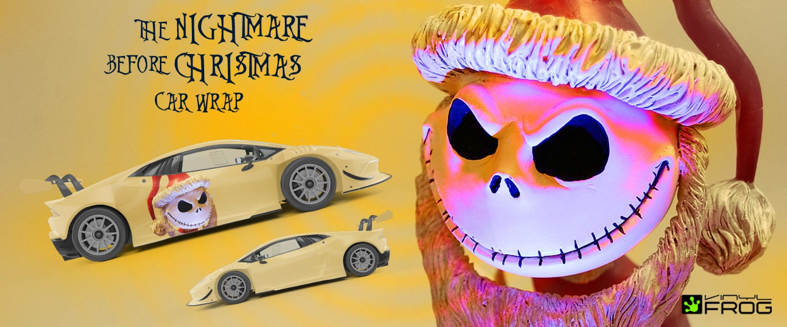 Nightmare Before Christmas Car Wrap