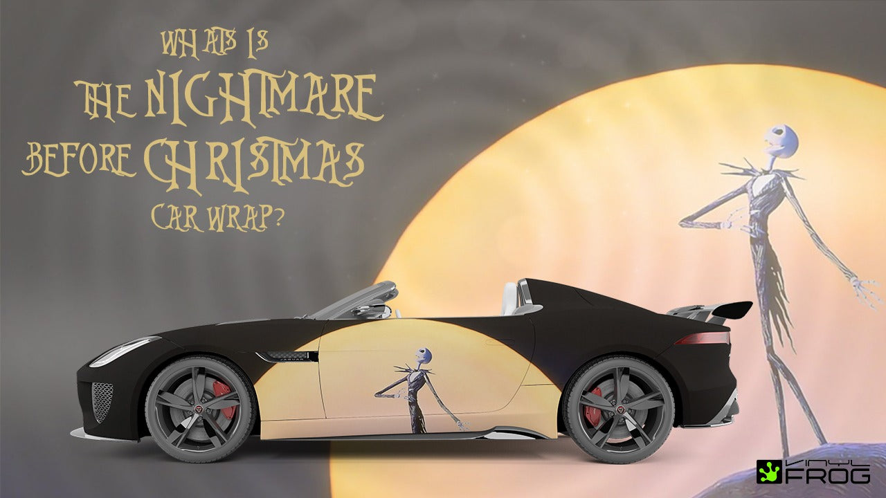 Nightmare Before Christmas Car Wrap