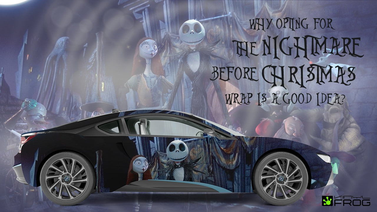 Nightmare Before Christmas Car Wrap