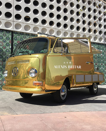 Gold Van Wrap