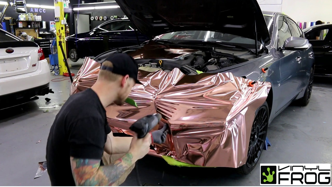 First time wrapping with my friends using Vinyl frog 😁 : r/CarWraps
