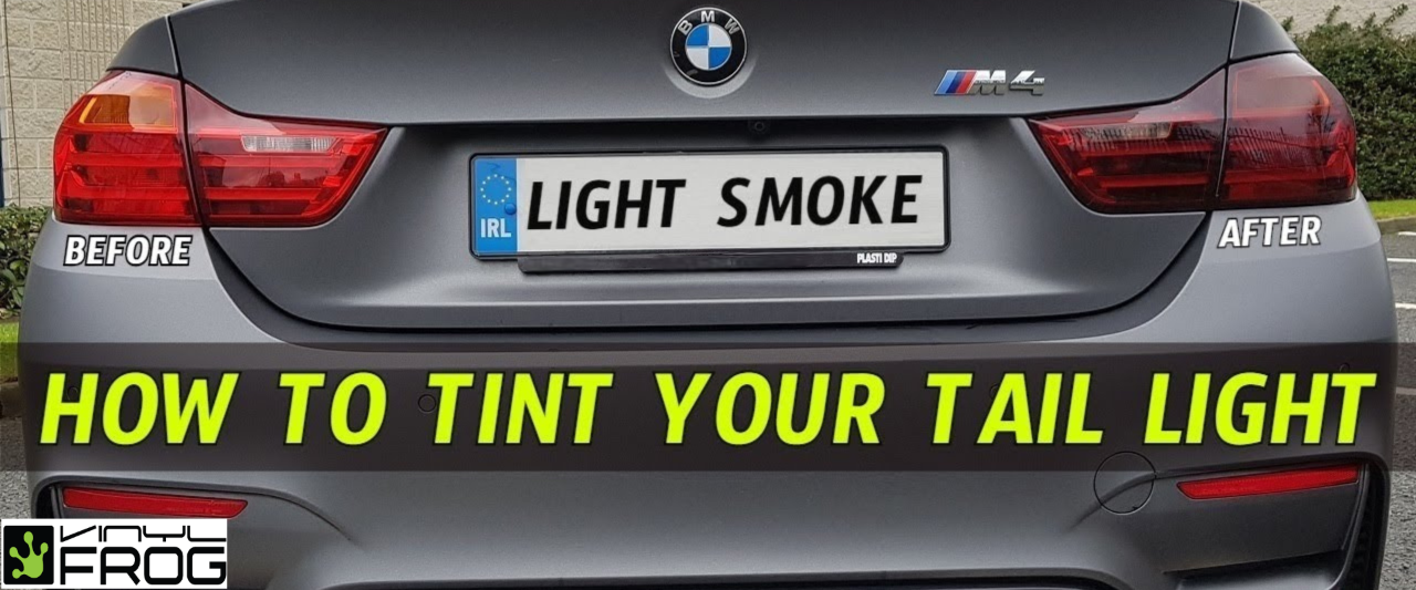 Smoke Matt Black Tape Sticker for 18 in 1 LED Acrylic Light Guide